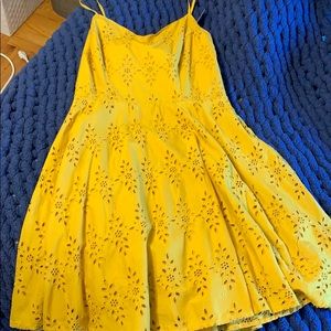 Yellow old navy dress